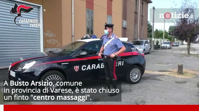 Varese, chiuso il centro massaggi a luci rosse attivo anche durante il lockdown