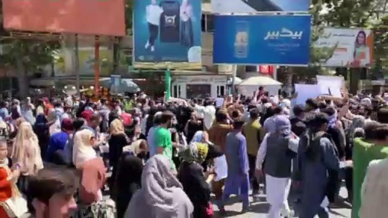 Afghanistan: Schüsse bei Protesten in Kabul