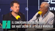 El comentario de Pablo Iglesias que hace saltar de su silla a Margallo