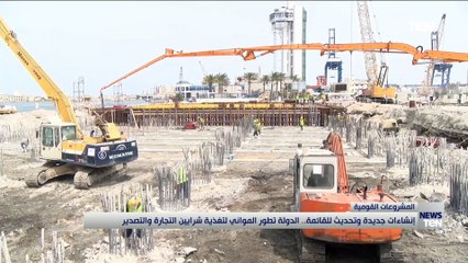إنشاءات جديدة وتحديث.. الدولة تطور الموانئ لتغذية شرايين التجارة والتصدير