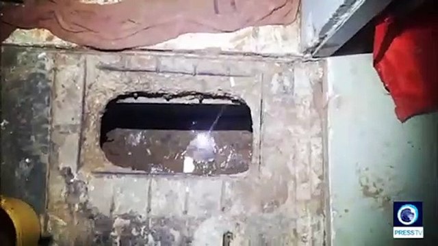 Palestinian prisoners escaped high-security Israeli prison using rusty spoons!