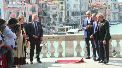 El puente Rialto de Venecia celebra su renovación con el ímpetu de Puccini y la voz de Bocelli