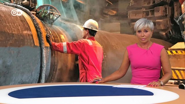 Северный поток-2 : труба Газпрома почти готова, но пойдет ли по ней газ? DW Новости (07.09.2021)