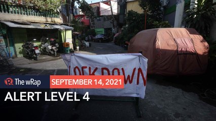 Download Video: Metro Manila under GCQ with Alert Level 4 starting September 16 – DILG