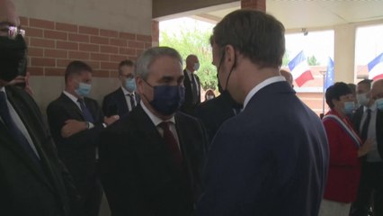 Beauvau de la sécurité : rencontre entre Emmanuel Macron et Xavier Bertrand à Roubaix