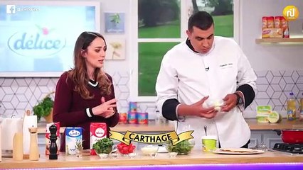 اكتشفوا طريقة تحضير غراتان بالدجاج و معاه لمجة بنينة بنكهة الليمون !