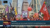 FTS 18:30 07-09: Brazilians protest against Bolsonaro on independence day