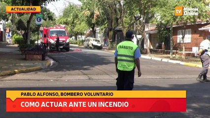 Como actuar ante un incendio