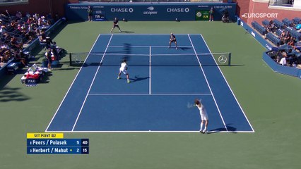 Pour Herbert et Mahut, l'aventure s'arrête en quarts