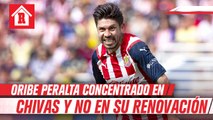 Oribe Peralta se enfoca en que el rebaño mejore antes de pensar en su renovación