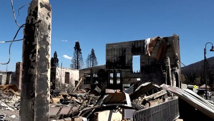 Families return home to piles of debris after Dixie Fire