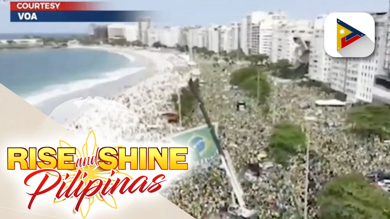 GLOBALITA: Supporters ni Brazilian Pres. Bolsonaro, nagtipon sa pagdiriwang ng Araw ng Kalayaan