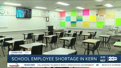 KHSD experiences an employee shortage and urges people to apply for the different open positions