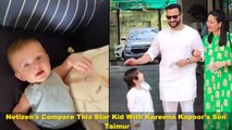 This Star Kid Got Compared With Kareena Kapoor's Son Taimur | Cute PIctures
