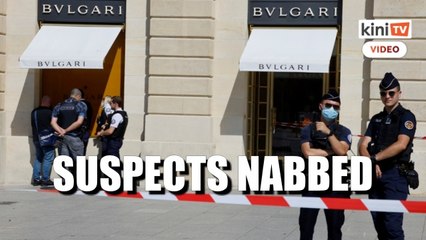 Suspects nabbed in chase after 10 million euro jewel heist at Bulgari in Paris