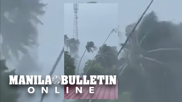 Huge amount of rains drenched Lobo, Batangas as tropical storm “Jolina” made landfall.
