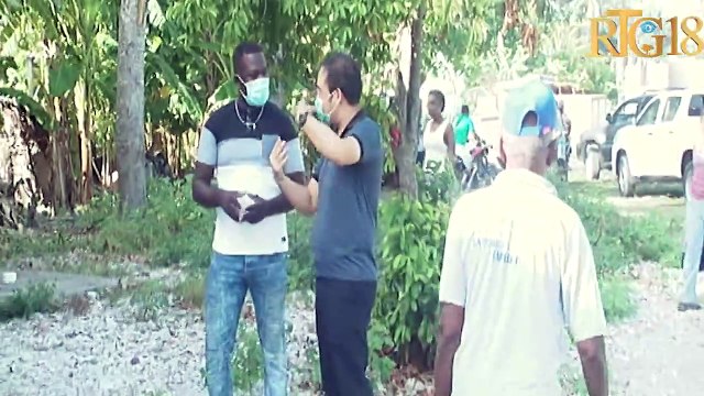 Responsab misyon teknik repiblik Chine Taïwan nan peyi Dayiti vizite plizyè sant pwojè agrikòl