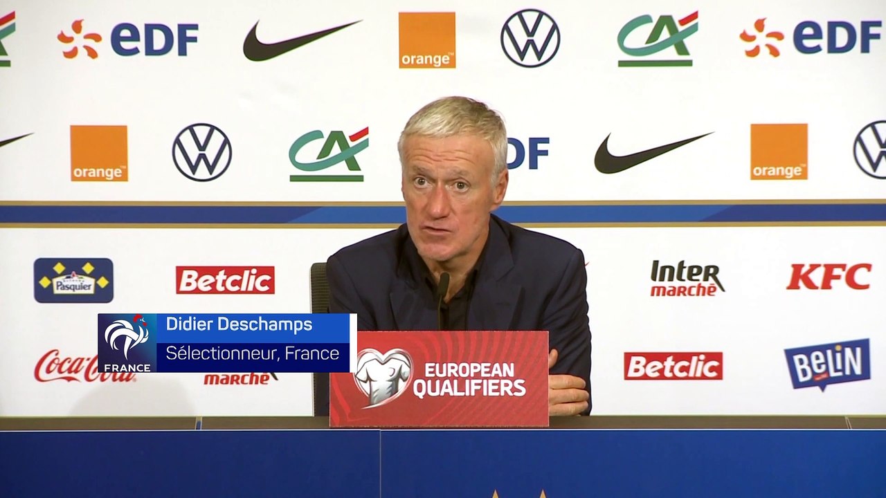 Didier Deschamps évoque le duo Benzema-Griezmann