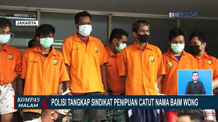 Polisi Tangkap Sindikat Penipuan Catut Nama Baim Wong