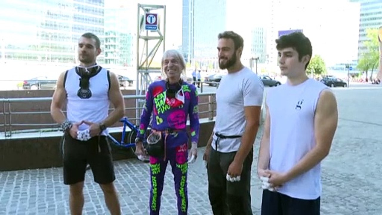 Kraxeln für Belmondo und gegen Gesundheitspass