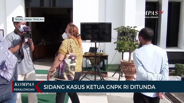 Sidang Kasus Ketua GNPK RI Ditunda