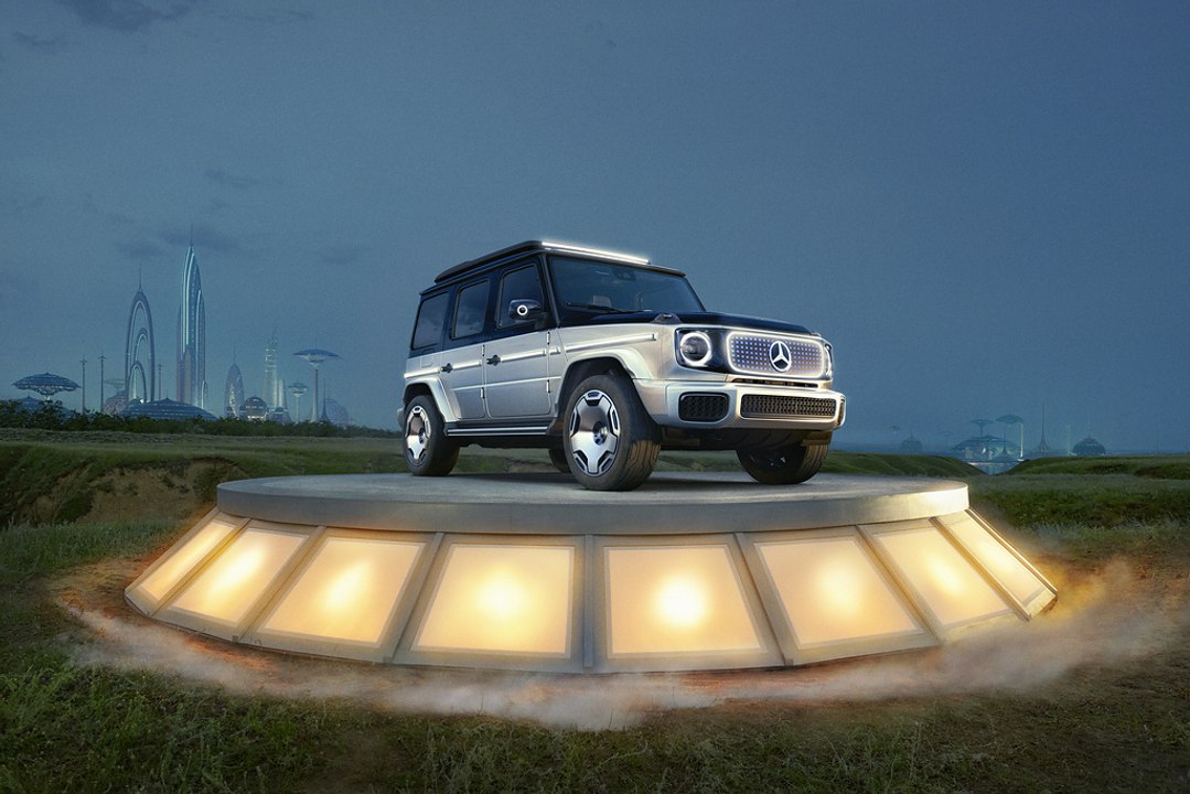 Mercedes-Benz G-Klasse bereit für das Zeitalter der E-Mobilität