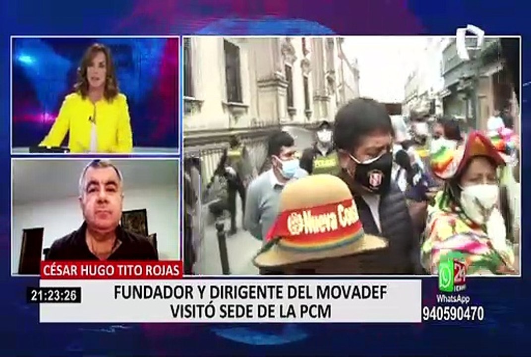 Juan Carlos Tafur: visita de Tito Rojas a PCM confirma afilicación senderista del Gobierno