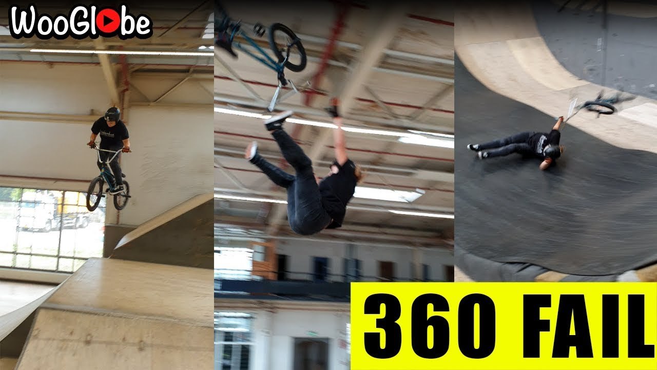 'BMX Girl ALMOST CRUSHED by Bike After NASTY Backflip Attempt Goes Wrong'