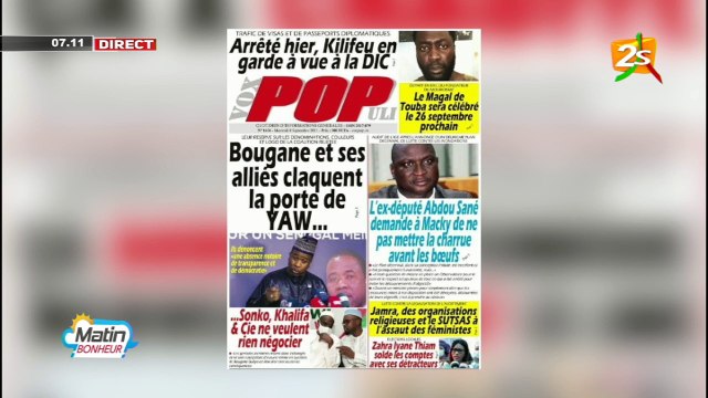 MAME GOR NGOM DANS MATIN BONHEUR AVEC ASTOU DIONE - RÉAGISSEZ EN DIRECT / MER. 08 SEPTEMBRE 2021