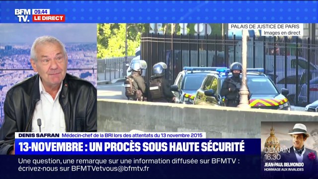 Denis Safran, médecin-chef de la BRI: On ne sait pas en arrivant combien il y a des terroristes, où ils sont, s'ils ne sont pas cachés parmi les victimes