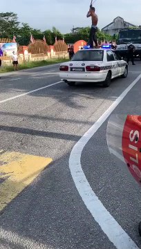 Lelaki mengamuk di Balai Polis Gopeng positif dadah, miliki 16 rekod lampau