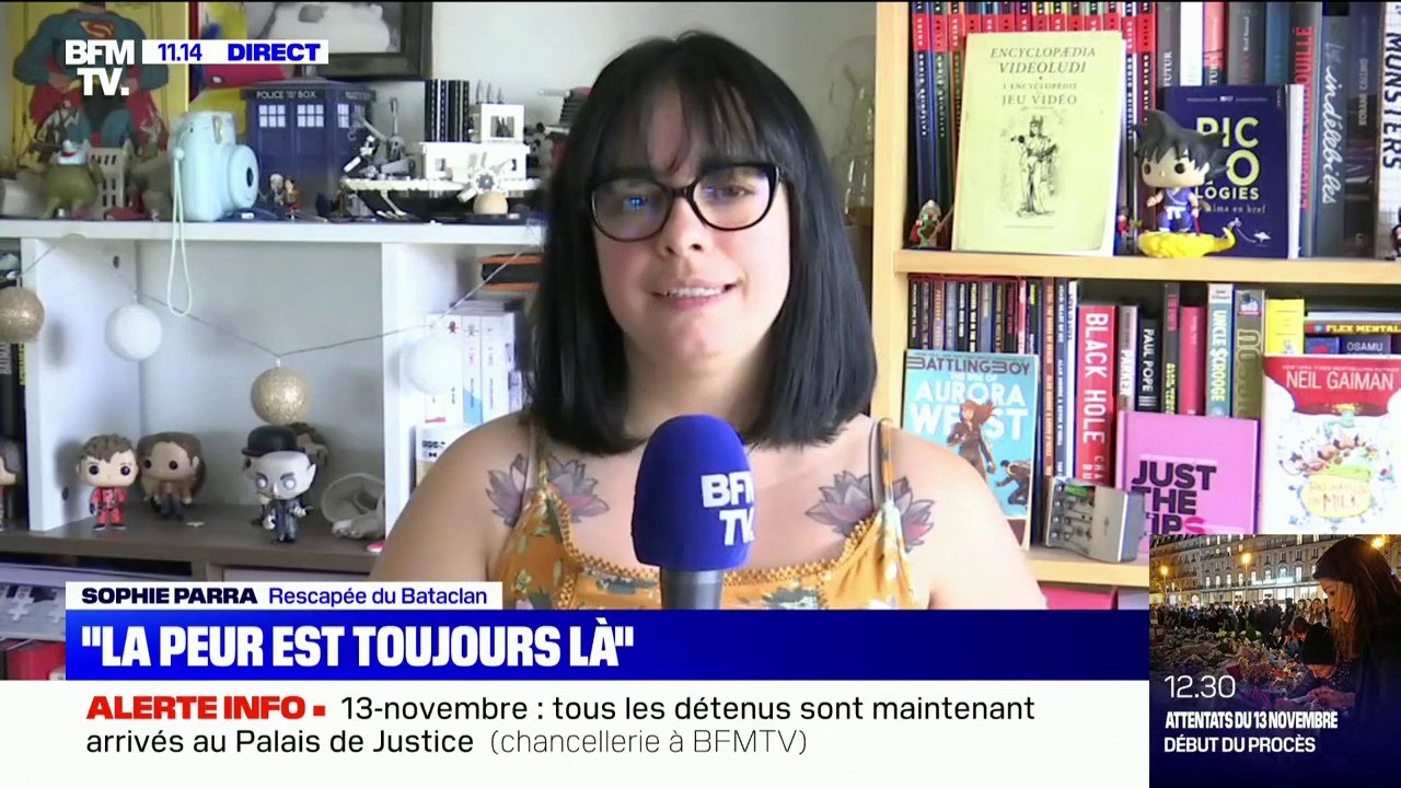 Sophie Parra, rescapée du Bataclan: "Il y a toujours cette petite angoisse du 'et si pendant le procès, on était attaqués encore une fois ?'"