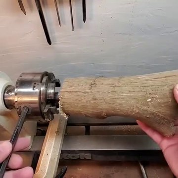 Woodturning - A Goblet with Captive Rings