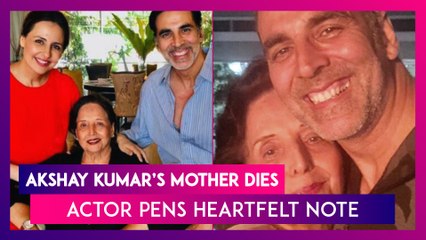 Akshay Kumar’s Mother Aruna Bhatia Dies, Actor Pens Heartfelt Note; Salman Khan, Ajay Devgn & Others Express Grief
