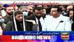 Maryam NawazLeader PML-N Maryam Nawaz talks to media
