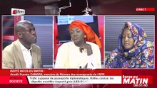 Ameth Suzane Camara, membre invité du réseau des ensaignants.. dans Infos Matin du 08 Septembre 2021