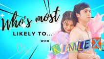 Challenging: Lexi Gonzales and Kim de Leon take on the 'Who's Most Likely To' challenge