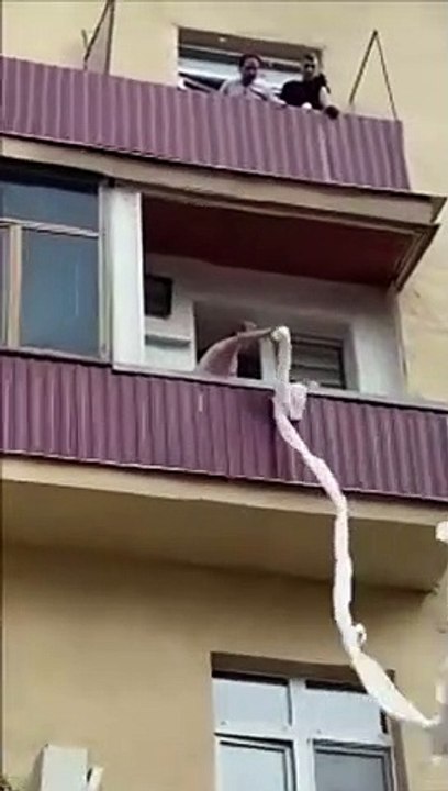 MAN ESCAPES IN UNDERWEAR AFTER SLEEPING WITH SOMEONE'S WIFE