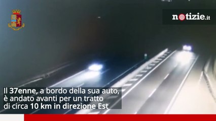 Brescia, autista percorre 10 km contromano sulla A21: era ubriaco