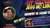 Pernah Jadi Joki Mobile Legends, Ini Cerita Perjalanan Karir Jess No Limit