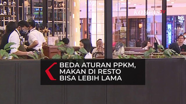 Beda Aturan PPKM, Kini Makan di Mall Bisa Lebih Lama