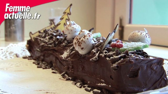 La recette de la bûche de Noël de Mickey