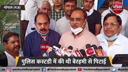 डीजीपी से मिलने पहुंचे कांग्रेस नेता