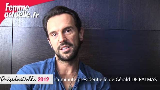 La minute présidentielle de Gérald De Palmas
