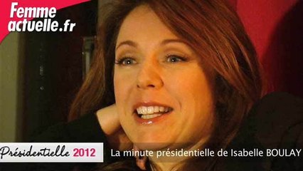 La minute présidentielle d&#039;Isabelle Boulay