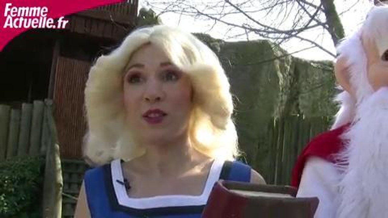 Prête pour une visite chez les Gaulois du parc Astérix