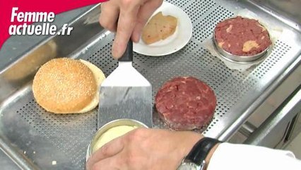 La recette du burger au foie gras par Eric Frechon