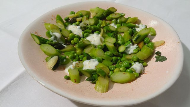 Régime zen, semaine verte : le plat diététique du chef