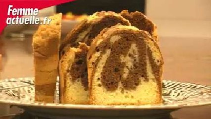 La recette du cake marbré