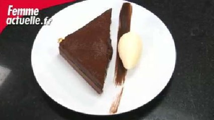 La tarte au chocolat soufflée de Cédric Grolet